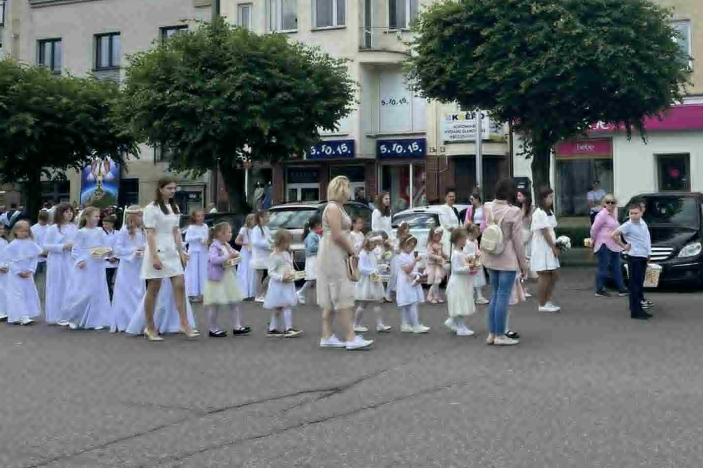 Procesje Bożego Ciała w Mławie