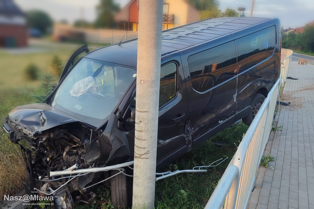 Szaleńcza jazda kierowcy busa