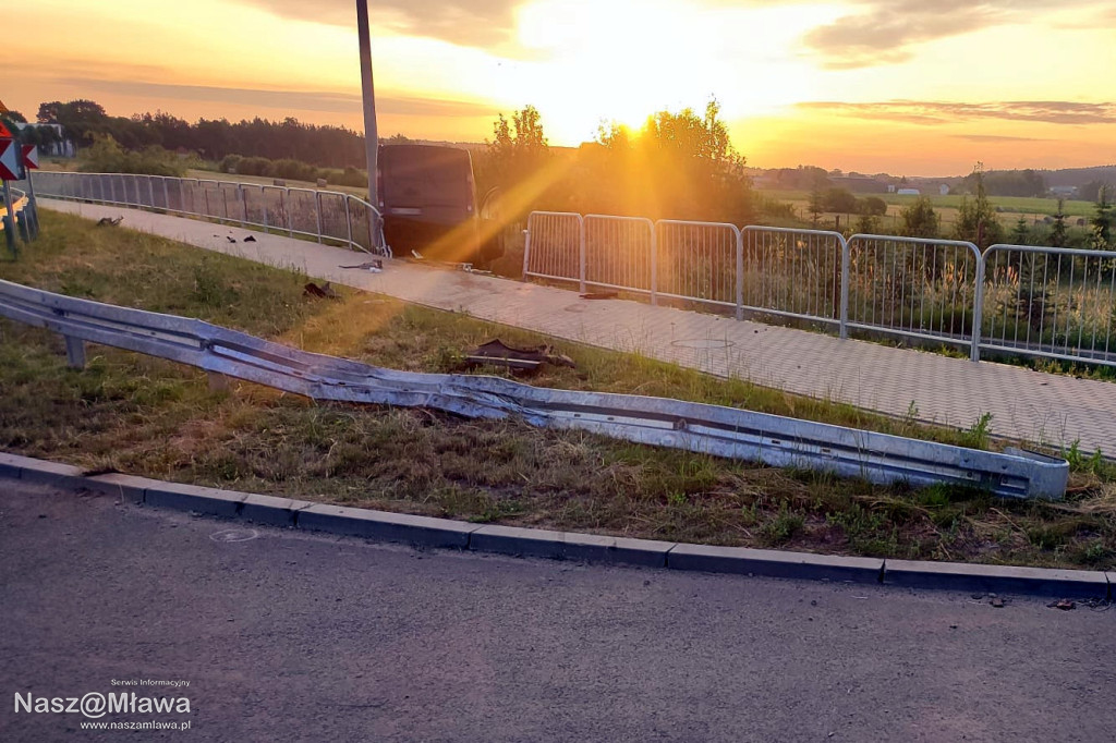 Szaleńcza jazda kierowcy busa