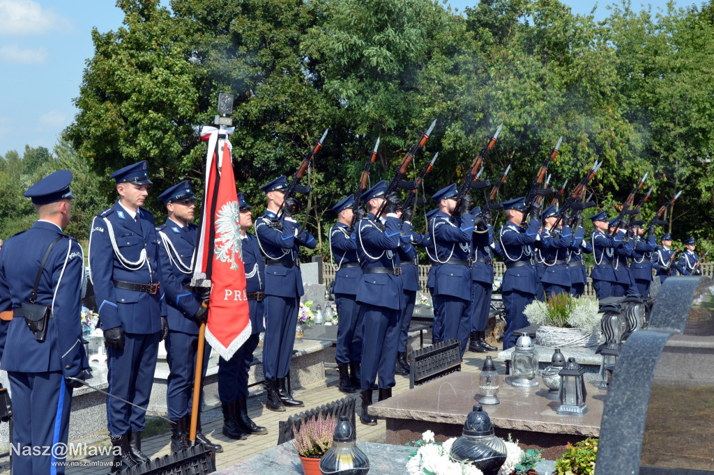 Pożegnanie mławskiego policjanta