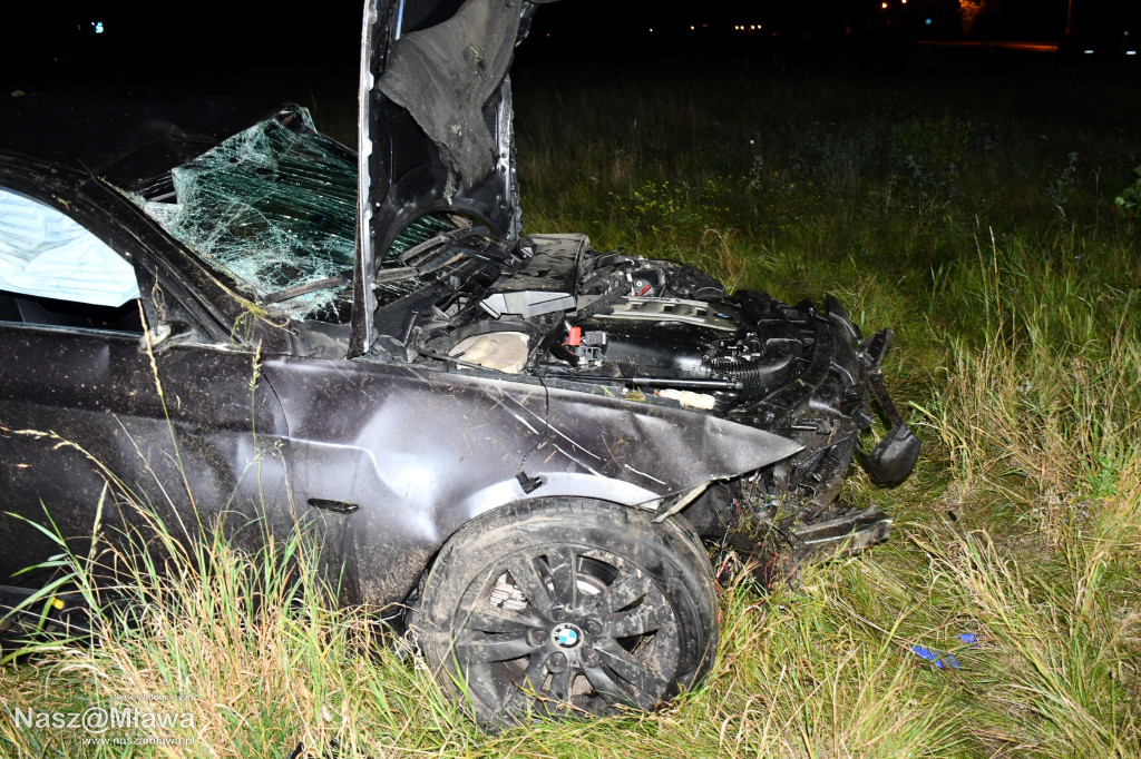 3 osoby poszkodowane. Wypadek na drodze wojewódzkiej