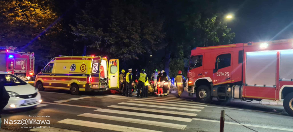  Autobus potrącił mężczyznę na hulajnodze