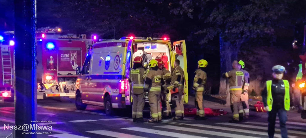  Autobus potrącił mężczyznę na hulajnodze