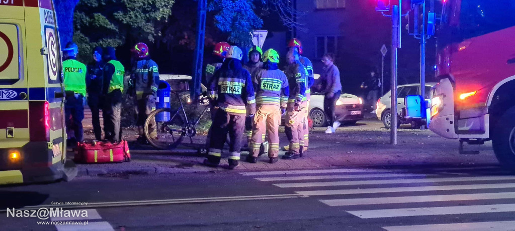  Autobus potrącił mężczyznę na hulajnodze