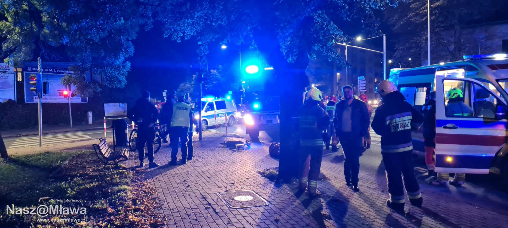  Autobus potrącił mężczyznę na hulajnodze