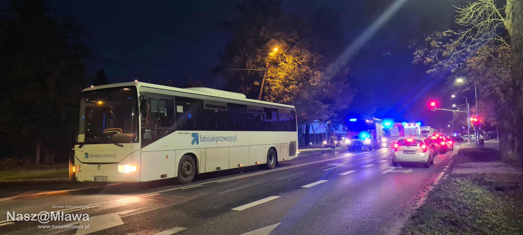  Autobus potrącił mężczyznę na hulajnodze