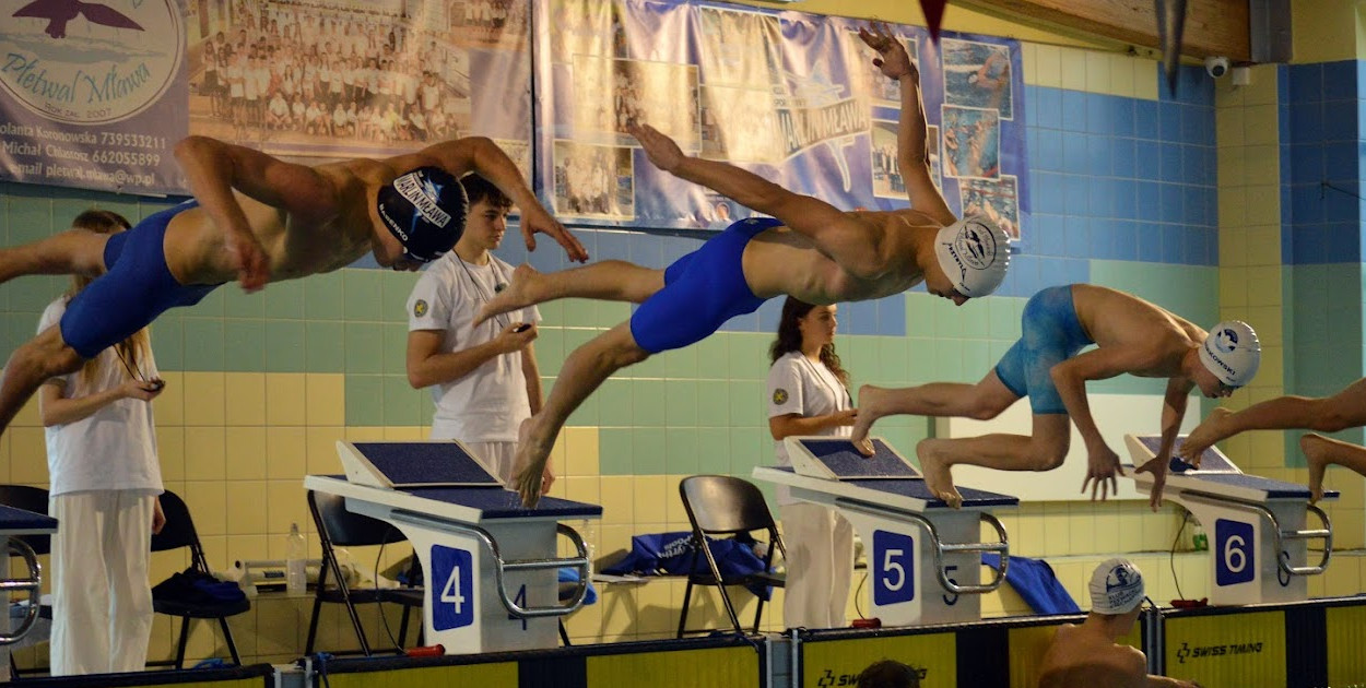 Mława dla pływania