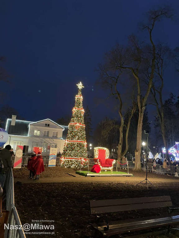 Mikołajki w mławskim parku fotorelacja