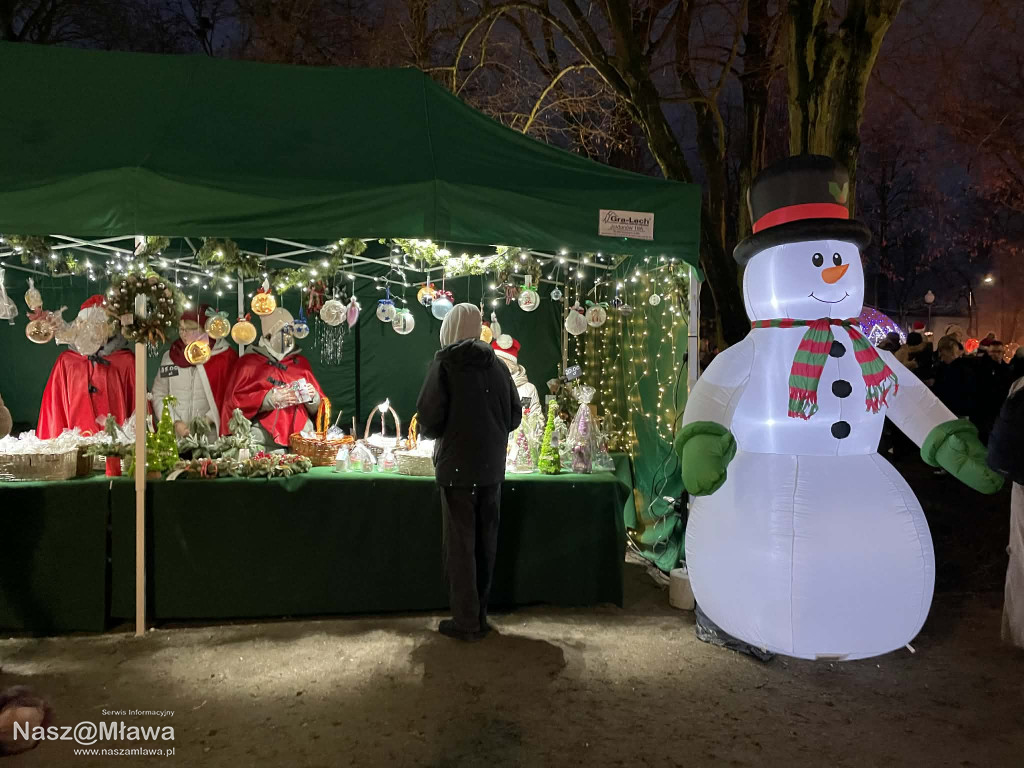 Mikołajki w mławskim parku fotorelacja