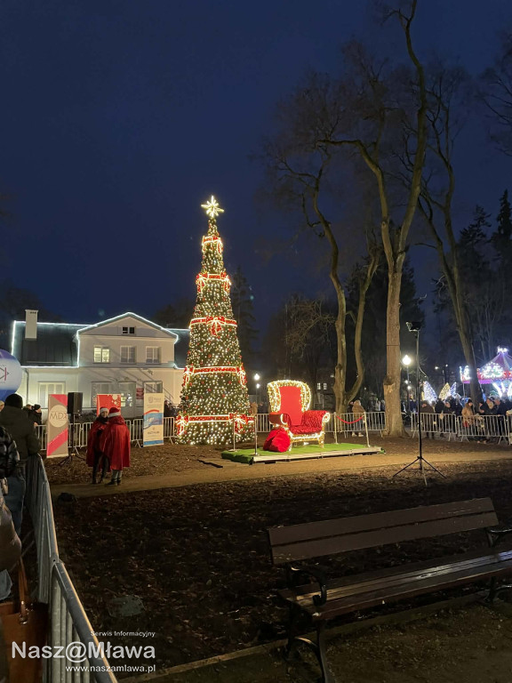 Mikołajki w mławskim parku fotorelacja