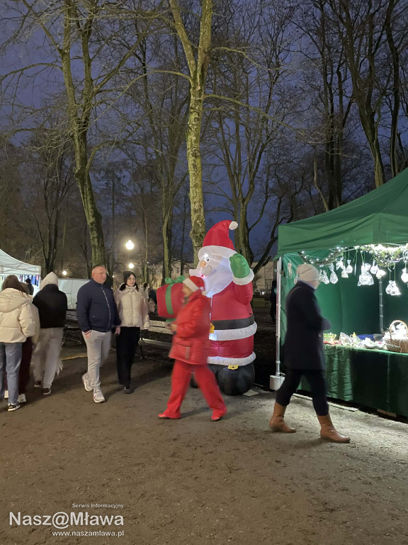 Mikołajki w mławskim parku fotorelacja