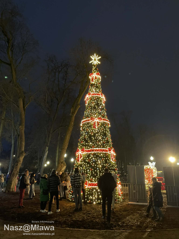 Mikołajki w mławskim parku fotorelacja