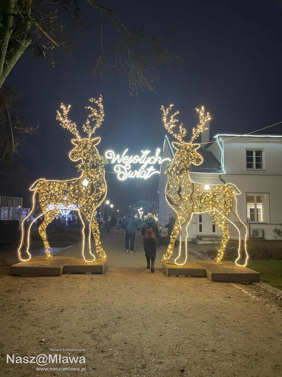 Mikołajki w mławskim parku fotorelacja