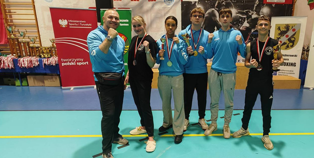 Mocne uderzenie w Luzinie. Trzy złota kick-bokserów