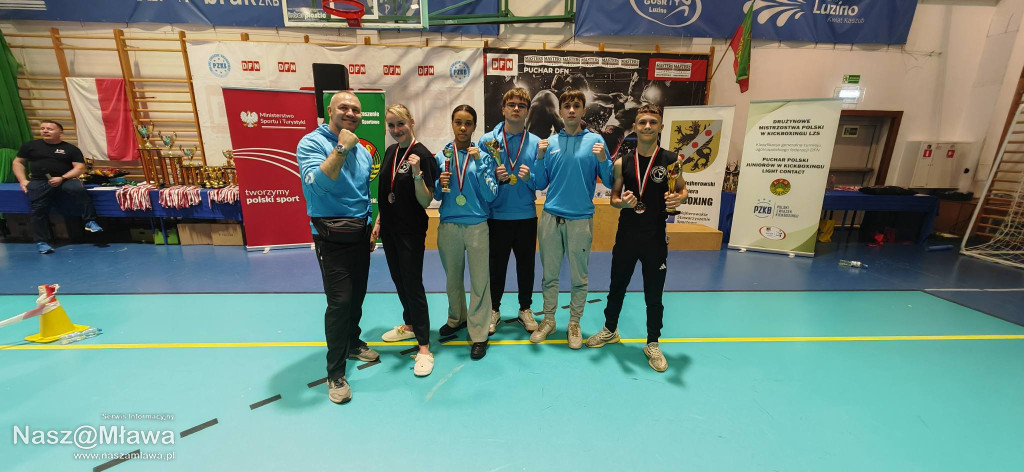 Mocne uderzenie w Luzinie. Trzy złota kick-bokserów