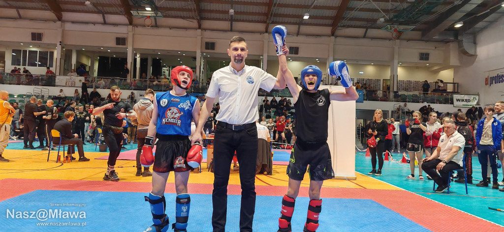 Mocne uderzenie w Luzinie. Trzy złota kick-bokserów