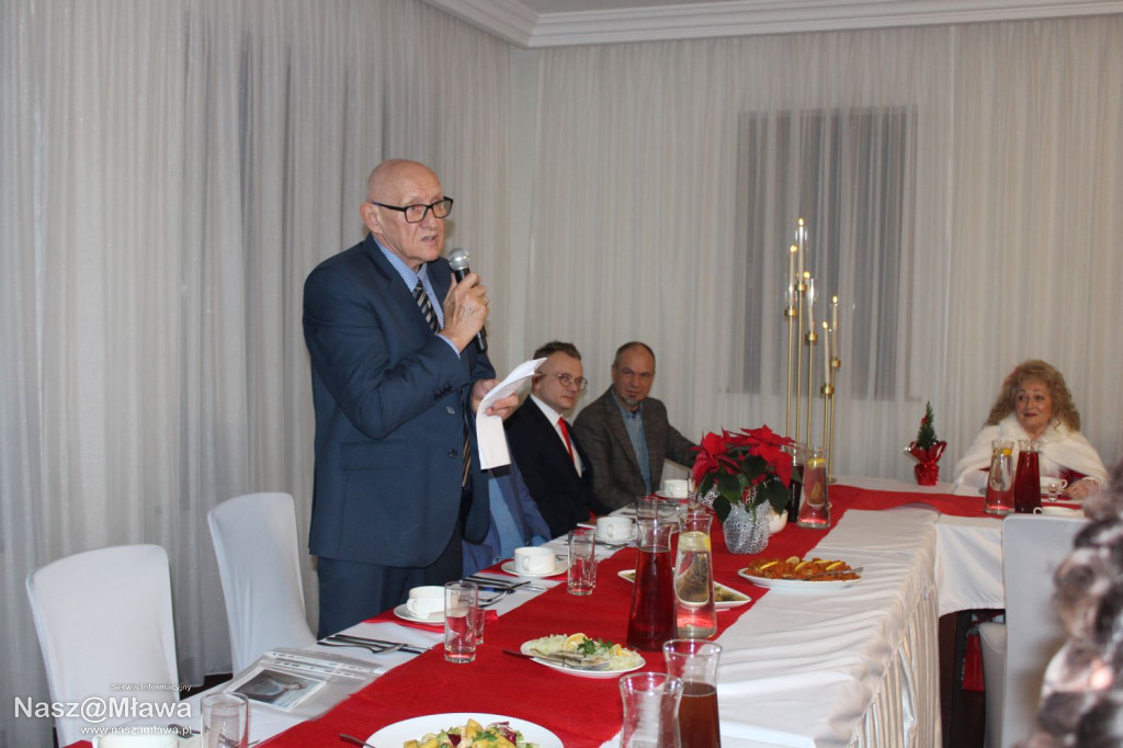 Kultura w Mławie. Twórcy spotkali się na Wigilii