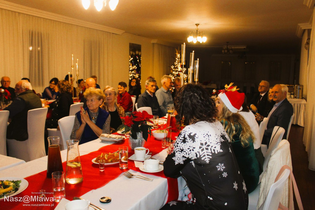 Kultura w Mławie. Twórcy spotkali się na Wigilii