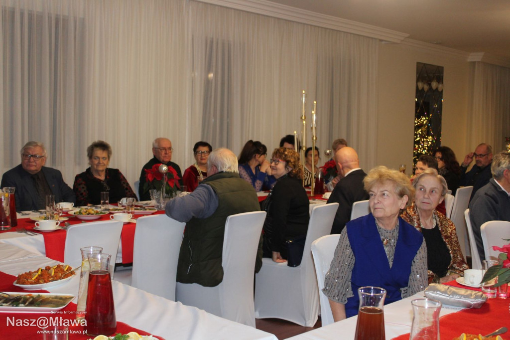 Kultura w Mławie. Twórcy spotkali się na Wigilii