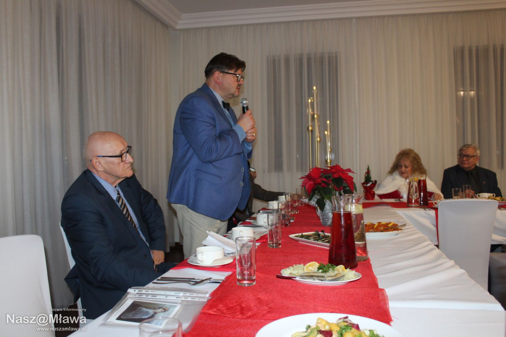 Kultura w Mławie. Twórcy spotkali się na Wigilii