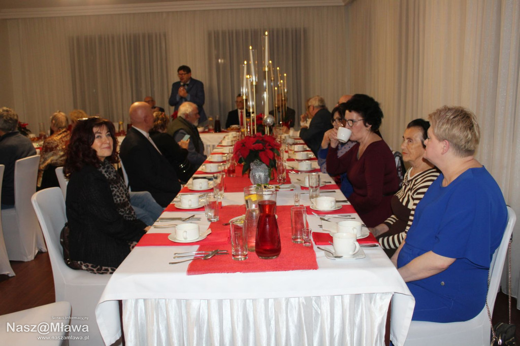 Kultura w Mławie. Twórcy spotkali się na Wigilii