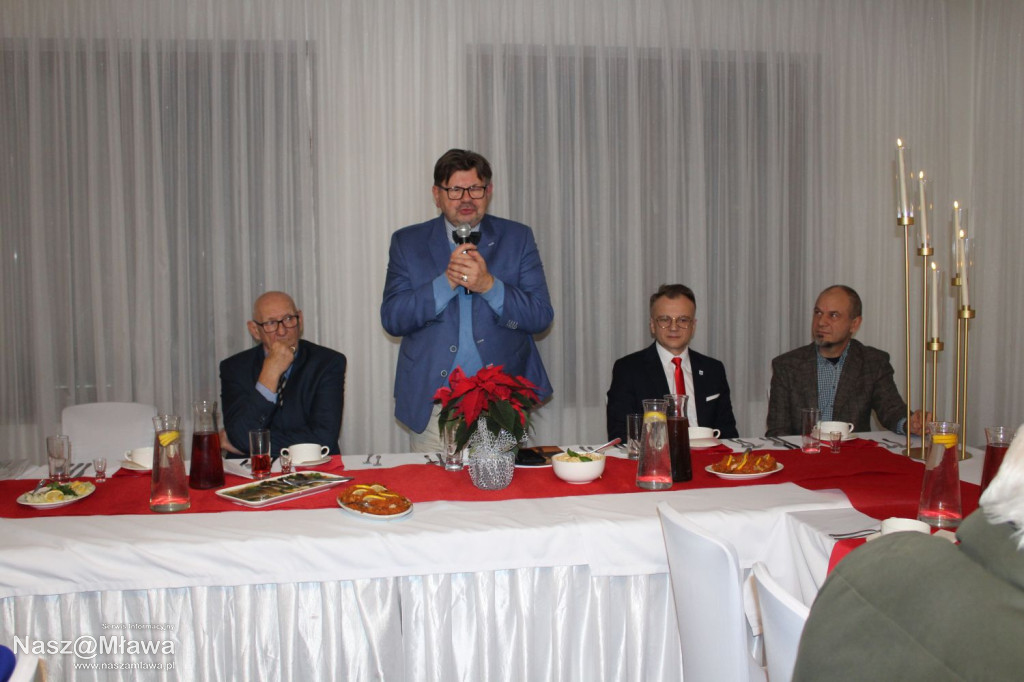 Kultura w Mławie. Twórcy spotkali się na Wigilii