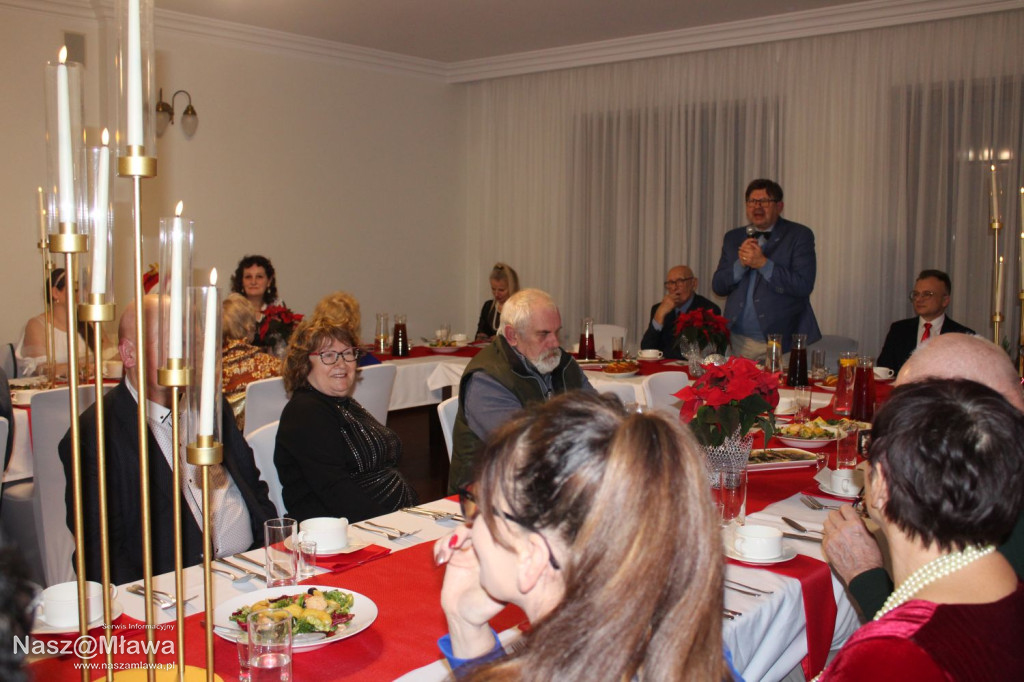 Kultura w Mławie. Twórcy spotkali się na Wigilii