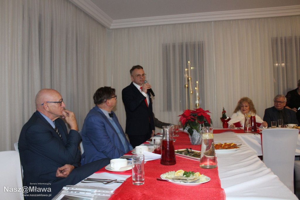 Kultura w Mławie. Twórcy spotkali się na Wigilii