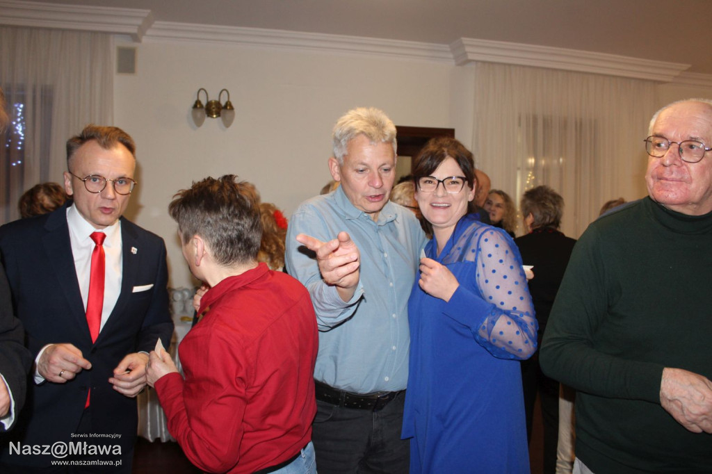 Kultura w Mławie. Twórcy spotkali się na Wigilii