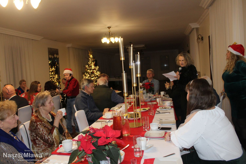 Kultura w Mławie. Twórcy spotkali się na Wigilii