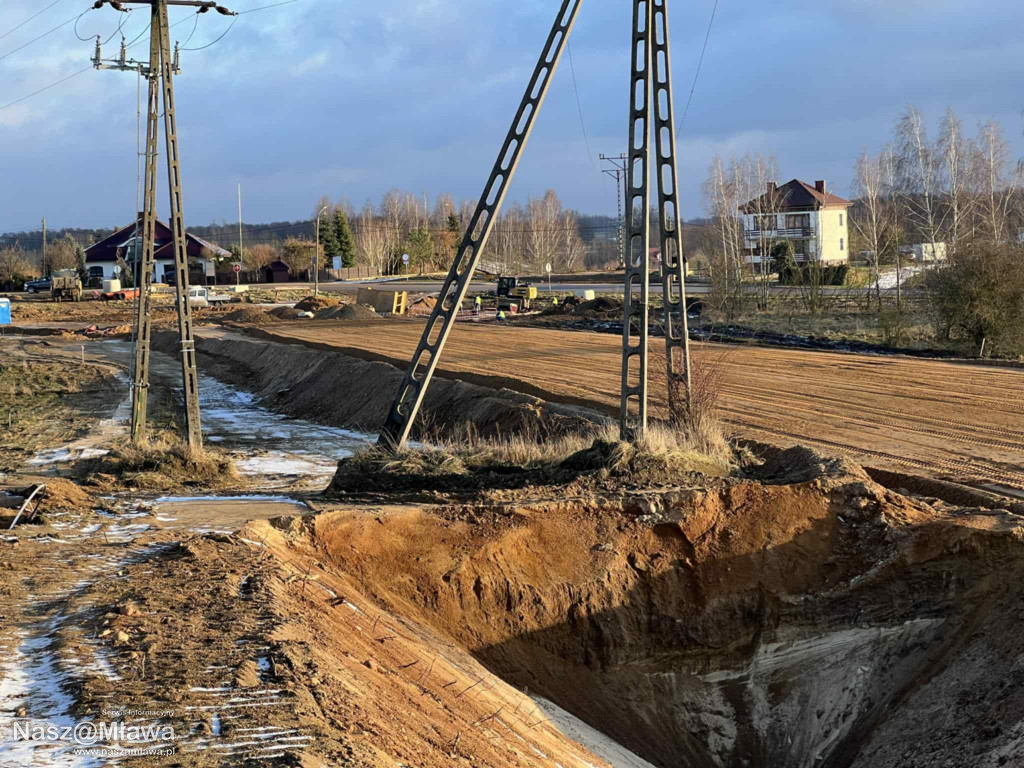 Zachodnia Mławy obwodnica nabiera kształtów