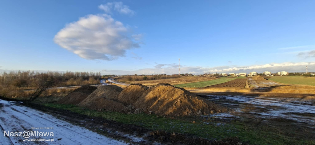Zachodnia Mławy obwodnica nabiera kształtów