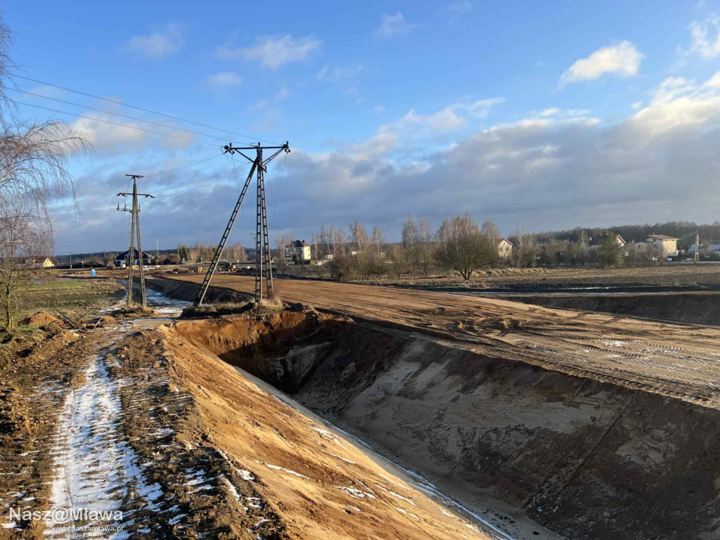Zachodnia Mławy obwodnica nabiera kształtów