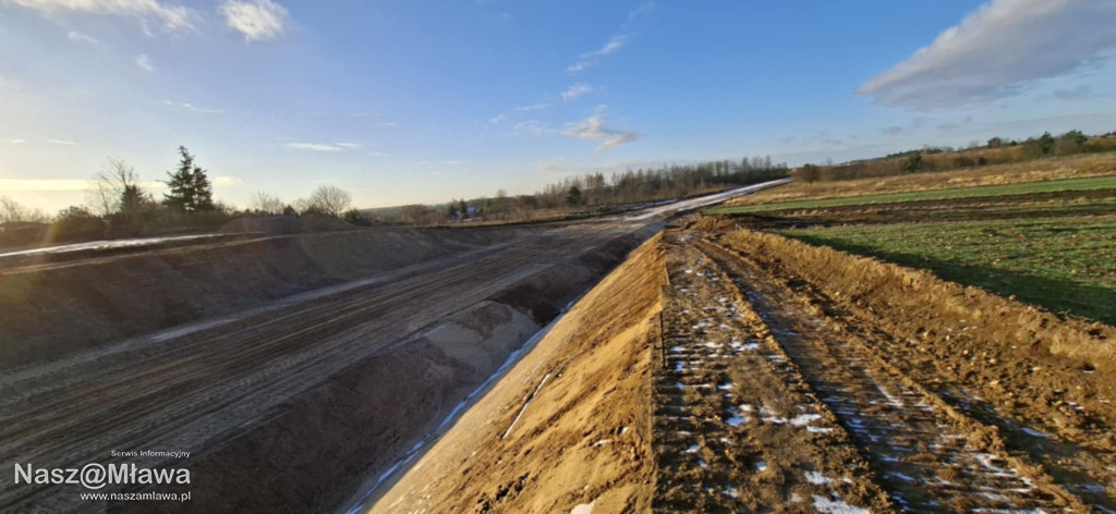 Zachodnia Mławy obwodnica nabiera kształtów