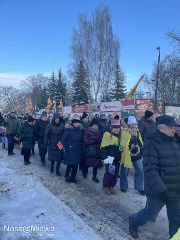Orszak Trzech Króli przeszedł ulicami Mławy