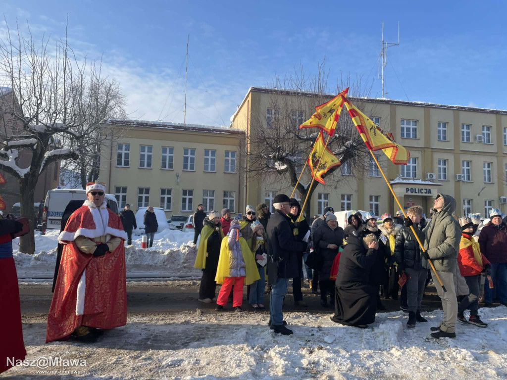 Orszak Trzech Króli przeszedł ulicami Mławy