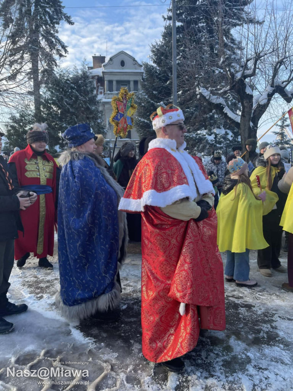 Orszak Trzech Króli przeszedł ulicami Mławy