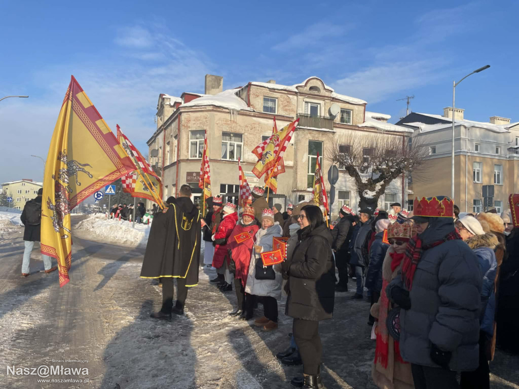 Orszak Trzech Króli przeszedł ulicami Mławy