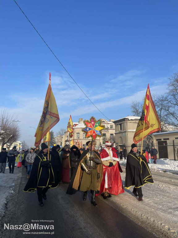 Orszak Trzech Króli przeszedł ulicami Mławy
