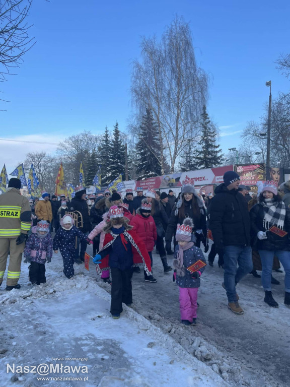 Orszak Trzech Króli przeszedł ulicami Mławy