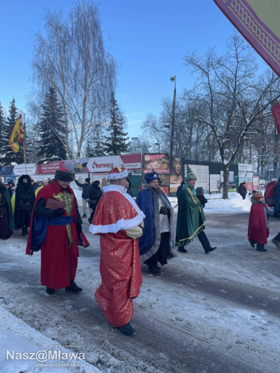 Orszak Trzech Króli przeszedł ulicami Mławy
