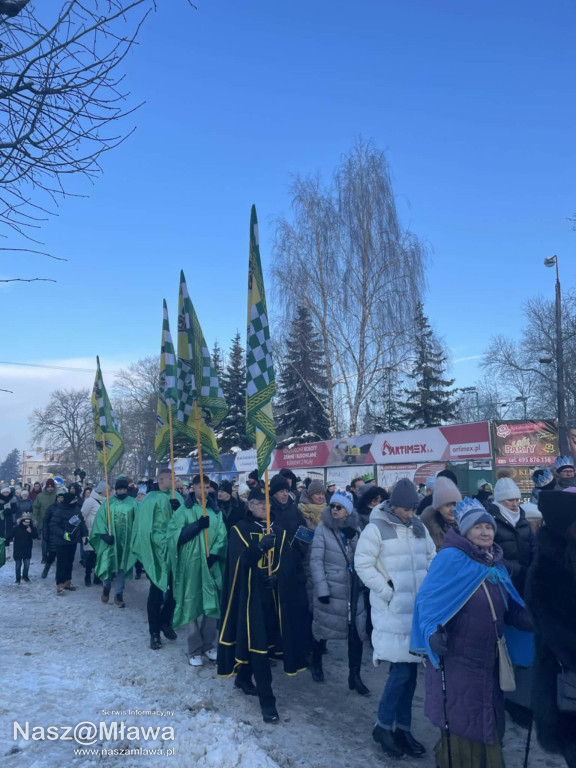 Orszak Trzech Króli przeszedł ulicami Mławy
