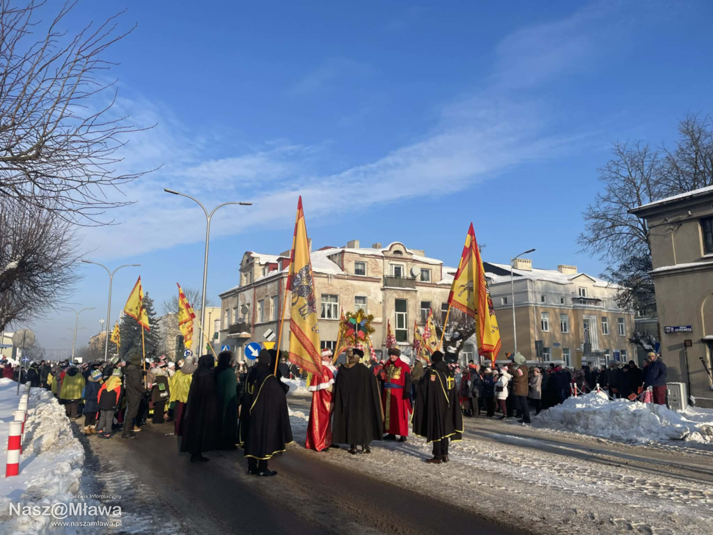 Orszak Trzech Króli przeszedł ulicami Mławy