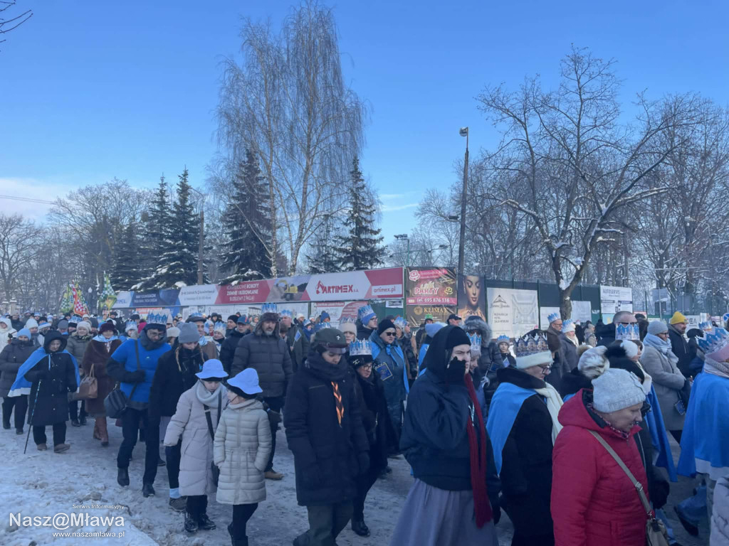 Orszak Trzech Króli przeszedł ulicami Mławy