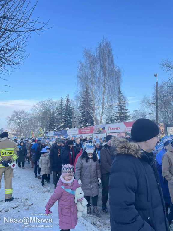 Orszak Trzech Króli przeszedł ulicami Mławy