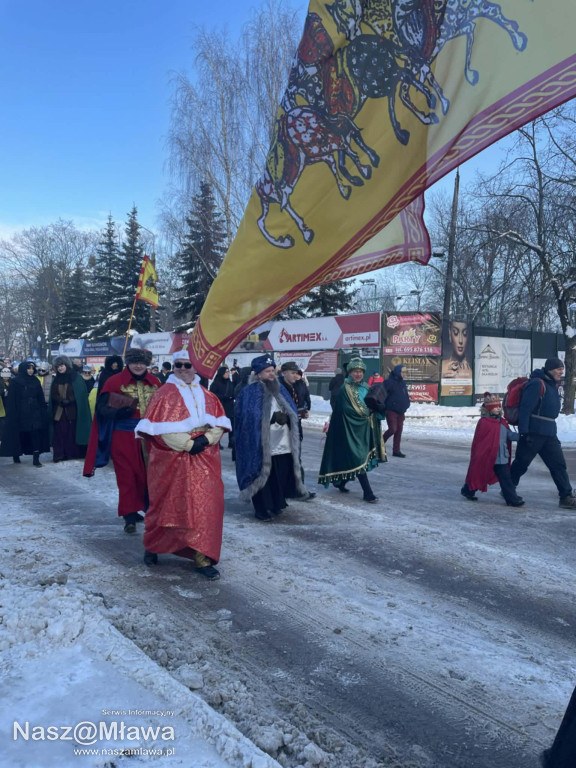 Orszak Trzech Króli przeszedł ulicami Mławy