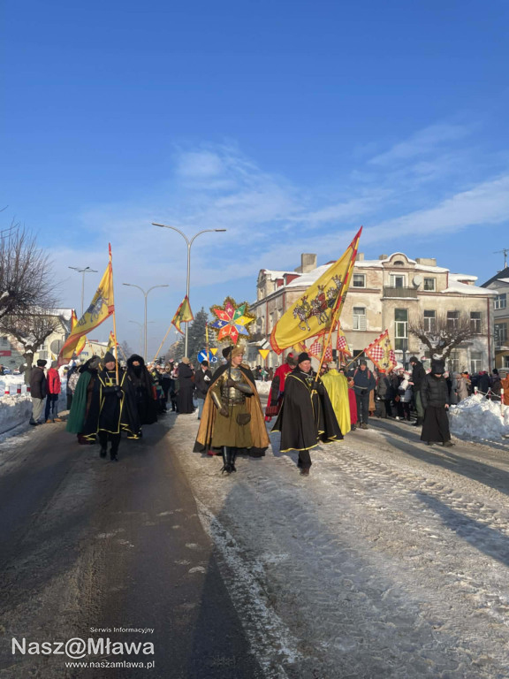 Orszak Trzech Króli przeszedł ulicami Mławy