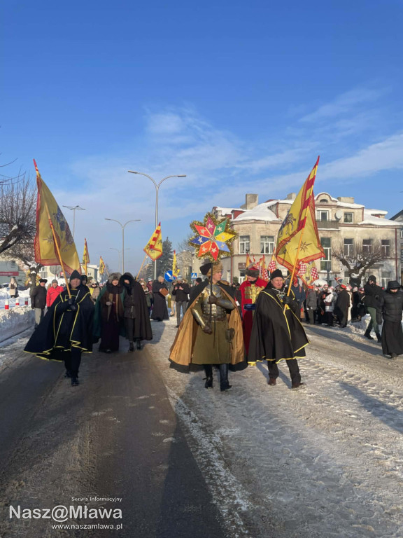 Orszak Trzech Króli przeszedł ulicami Mławy