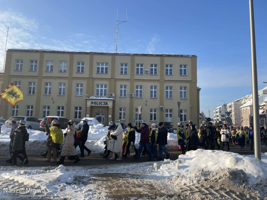 Orszak Trzech Króli przeszedł ulicami Mławy