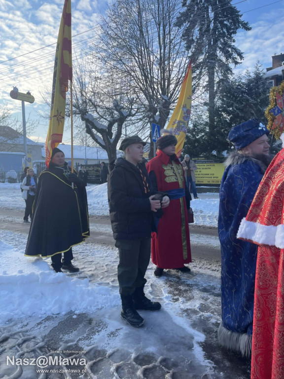 Orszak Trzech Króli przeszedł ulicami Mławy